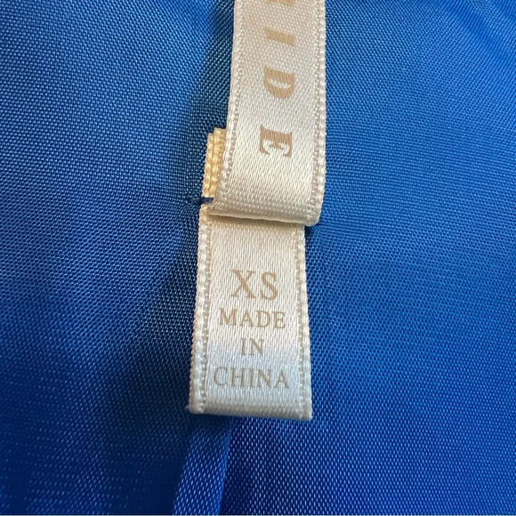 Truth and Pride 100% Silk Blue Blazer Women’s Size XS - Picture 10 of 10